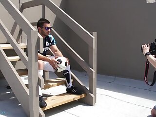 BTS James Nowak's First Outdoor Nude Shoot