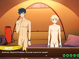 Game&colon; Friends Camp&period; Episode 14&period; Conversation with Hunter &lpar;Russian voice acting&rpar;