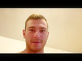 Straight muscle hunk