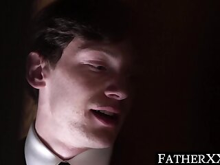 Catholic minister pounds strict twink in the wake of eating his butt