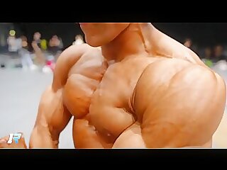 Chest close-up backstage