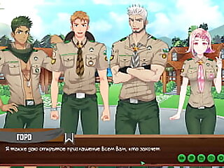 Game&colon; Friends Camp&comma; episode 57 - Morning ceremony &lpar;russian voiceover&rpar;