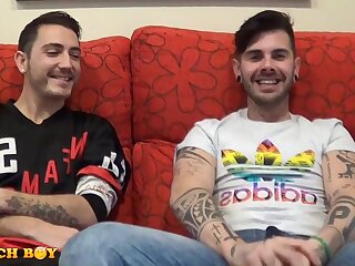 The porn casting of Ares Camacho by Aday Traun