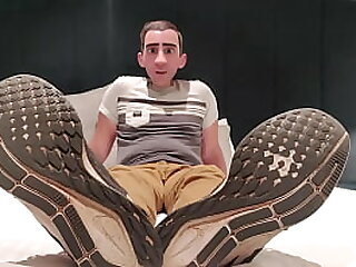 Step Gay Dad Series - The Wrong Door - Hotel footjob fiasco&excl;