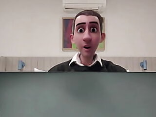 STEP GAY DAD - THE ONLINE OFFICE - CAUGHT JERKING DURING A ONLINE MEETING WITH MY BOSS&excl;